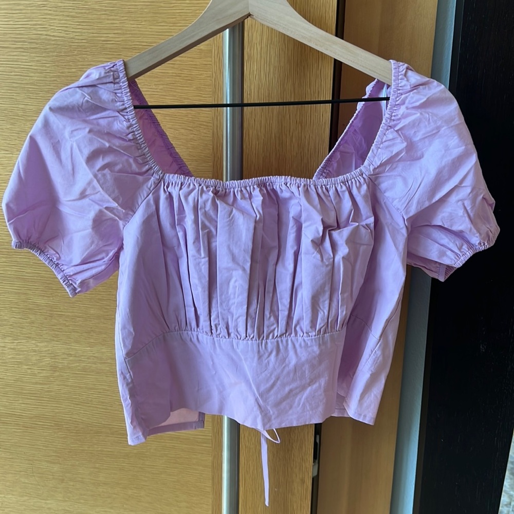 Semi crop top
